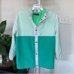 Under Armour Kids/youth/girls/Boys Fleece Hoodie Jacket/Sweatshirt Sz L ColdGear